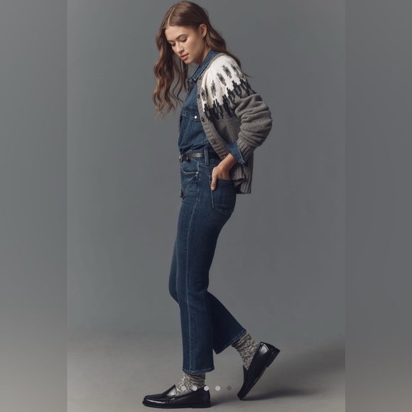 Pistola Lennon High-Rise Crop Boot Jeans - Picture 1 of 5